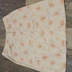 J.Jill CottageCore Grannycore ‎ Floral  skirt 8P